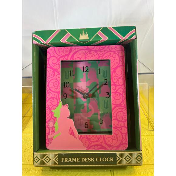 NEW Wicked PINK Glinda Frame Wall Clock Good Witch - Picture 3 of 11